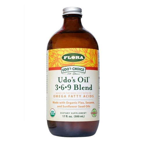 Flora Udos Choice Oil 3.6.9 Blend Omega Fatty Acids, 17 Oz